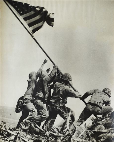 Raising the Flag on Iwo Jima - Joe Rosenthal