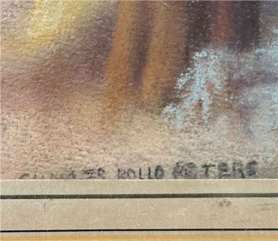 Charles Rollo Peters | California Redwoods Pastel Painting (1862 ...