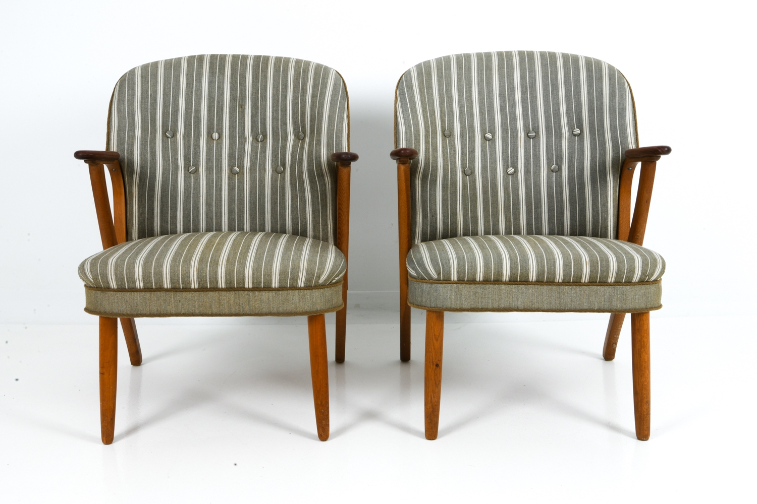 Chresten Findahl Brodersen | PAIR CHRESTEN BRODERSEN FOR FINDAHLS TEAK ...