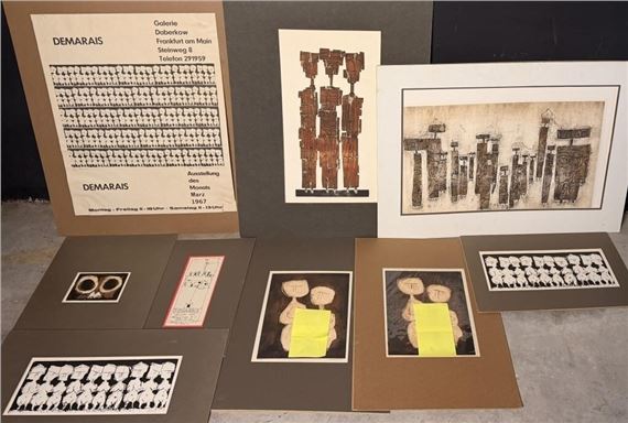 A Collection of Mid-Century Modern Abstract Brutal - Joseph Demarais