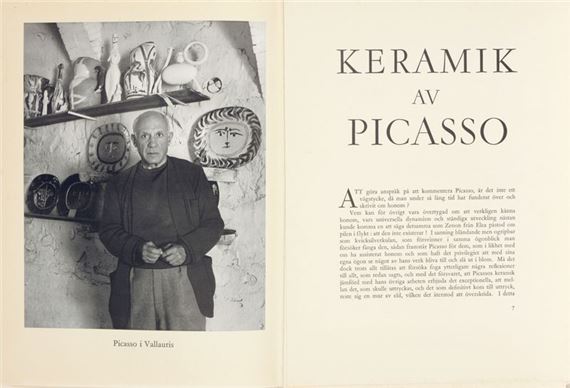 Pablo Picasso | Ceramiques de Picasso (1948) | MutualArt