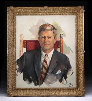 Portrait of John F. Kennedy