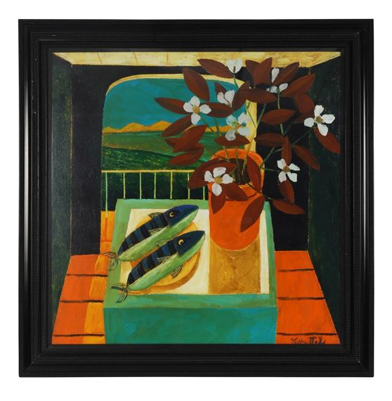 Graham Knuttel | Still Life with Fish | MutualArt