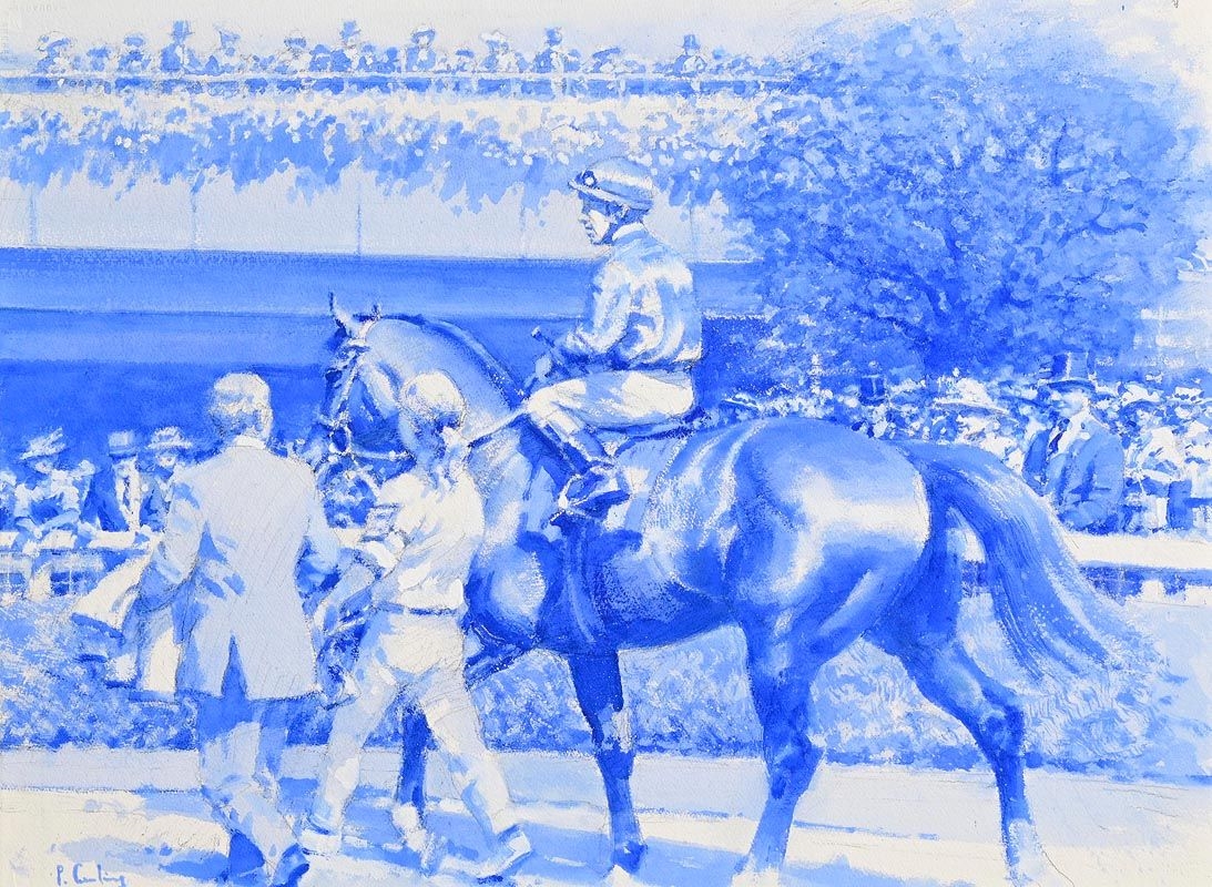 Peter Curling | Frankie at Ascot | MutualArt