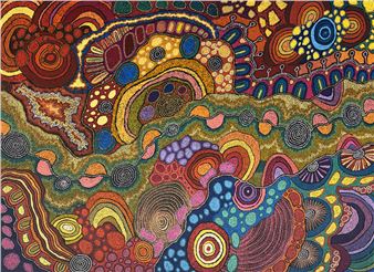 My Country (Major Work - Damien Marks Jangala