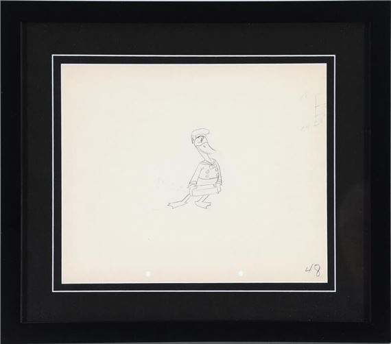 Patrick Block | Donald Duck original drawing from 1934 and an original ...