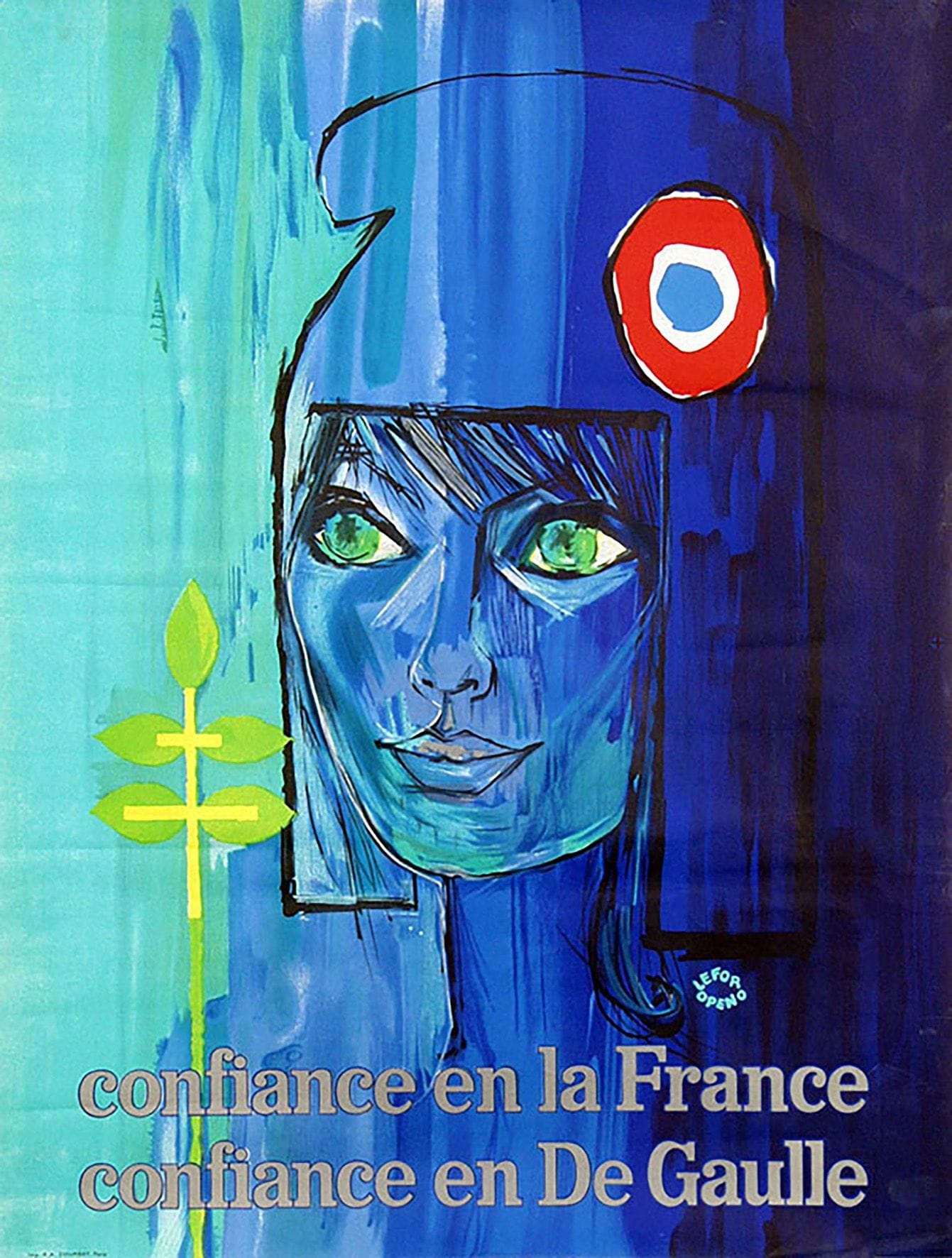 Lefor Openo | Confiance en la France Confiance en De Gaulle S (1968 ...