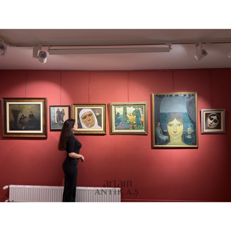 Gürkan Coşkun (Komet) | Figüratif Kopmpozisyon (1980) | MutualArt