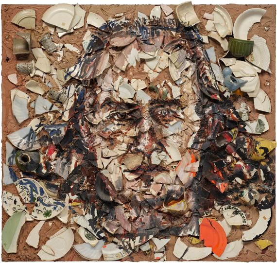 Julian Schnabel | Portrait of Mario Diacono (1983) | MutualArt