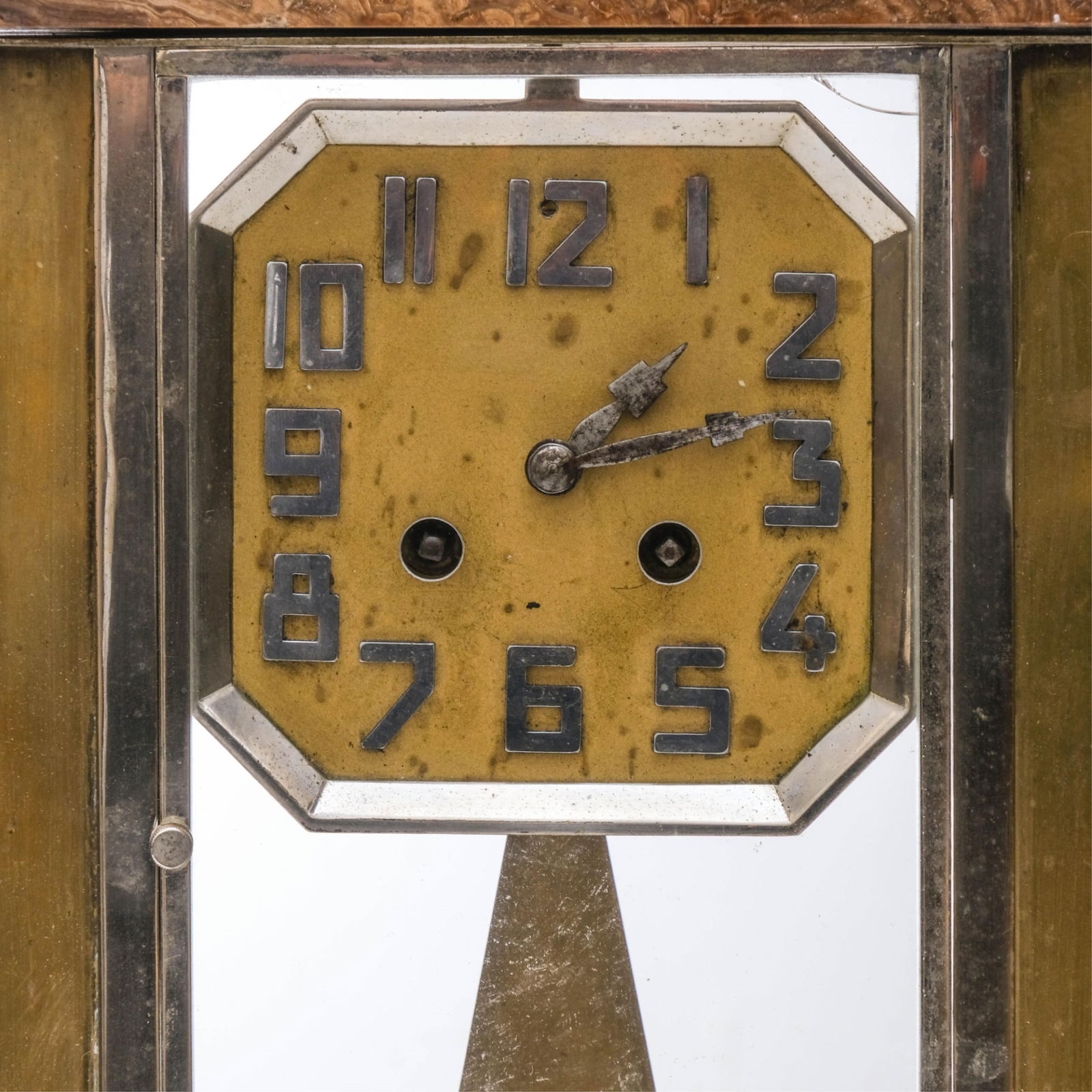 Demétre H. Chiparus | Art Deco Onyx and pink marble clock with a bronze ...