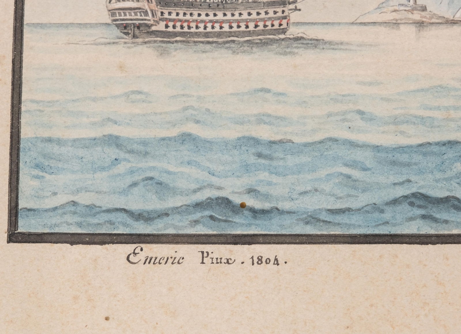 Emric Piux | Vaisseau Espagnol (1804) | MutualArt