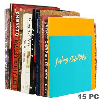 Lot 185 Olitski Christo Friedlander Baskin Art Books LOT - Jules Olitski