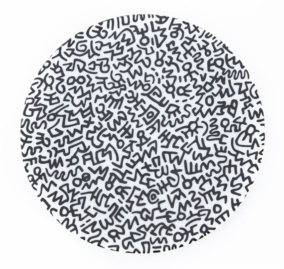 Keith Haring | « Black Pattern » | MutualArt