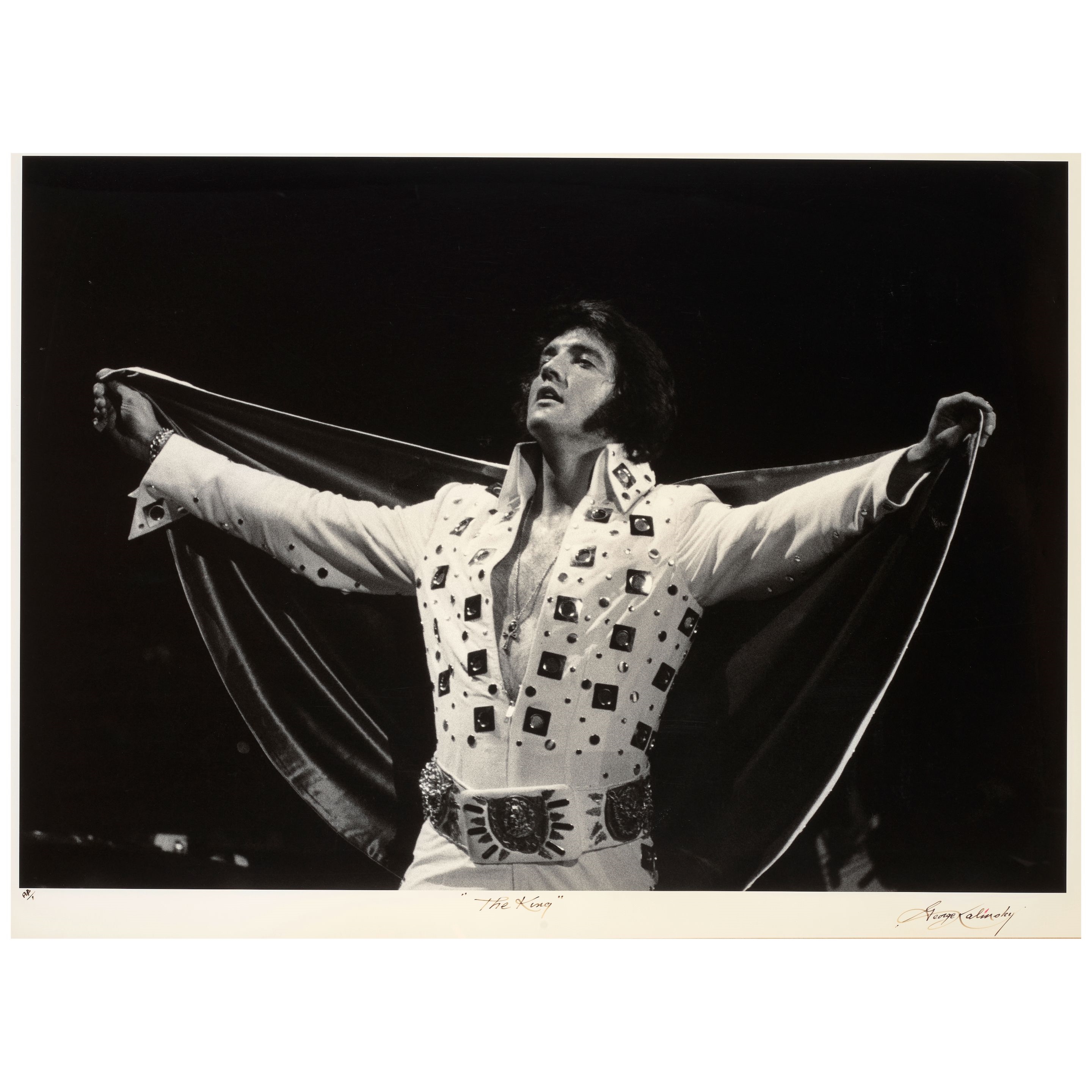 George Kalinsky | The King: Elvis Presley | MutualArt