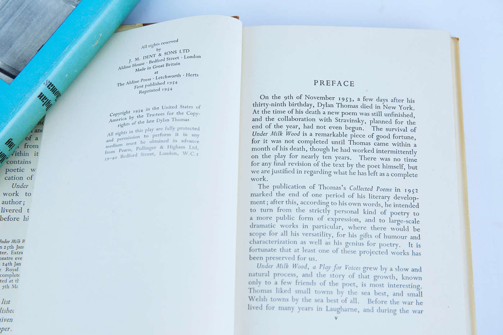 Dylan Thomas | Under Milk Wood (1954) | MutualArt