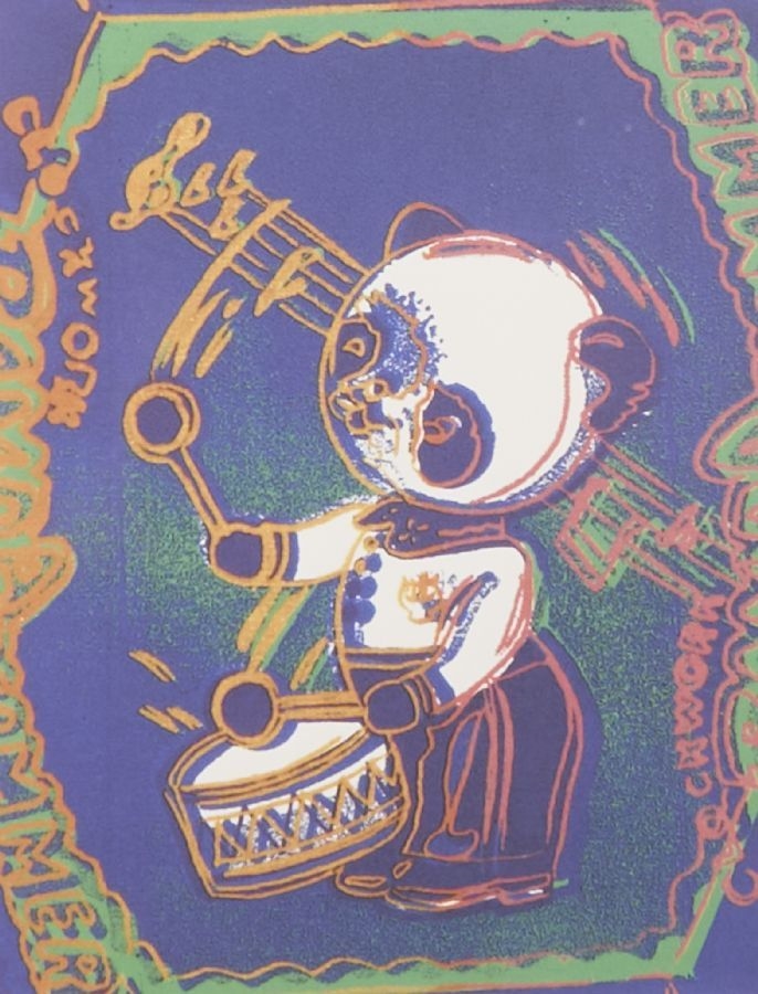 Andy Warhol | Clockwork Panda Drummer | MutualArt