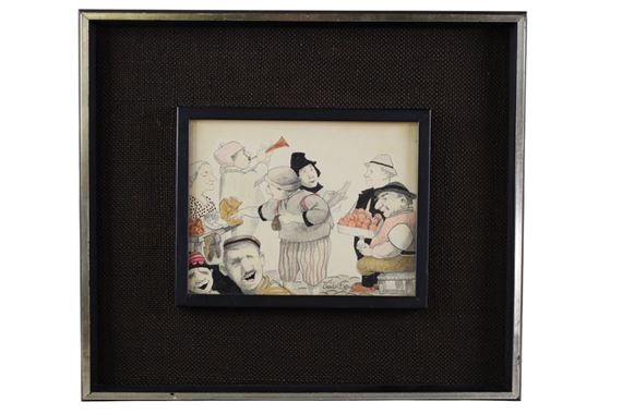 Charles Bragg | FRAMED ORIGINAL DRAWING | MutualArt