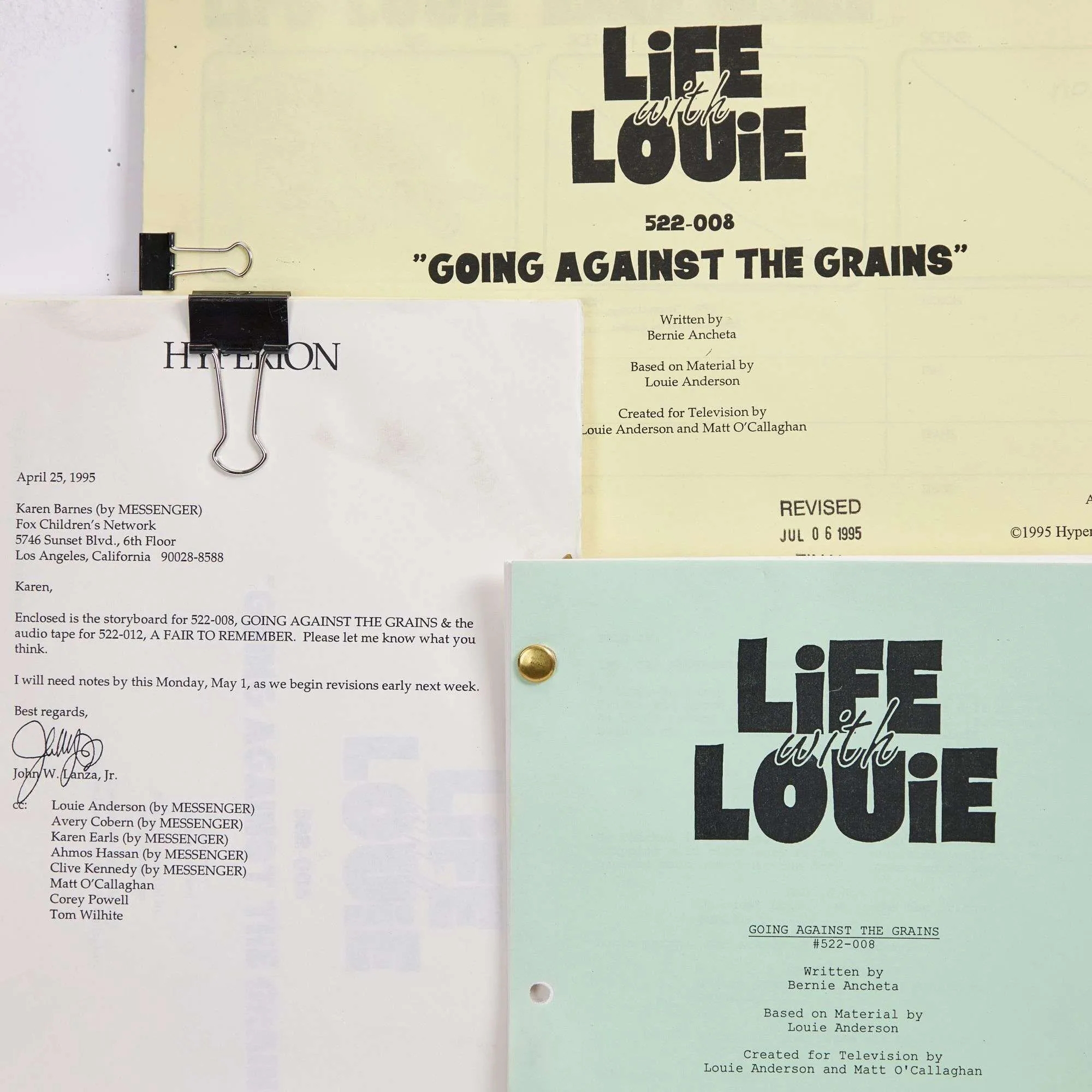 Louie Anderson | Life with Louie - Pains Grains and Allergy Shots ...