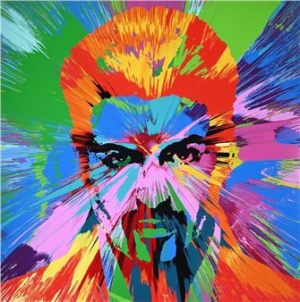 BEAUTIFUL, BEAUTIFUL GEORGE MICHAEL LOVE PAINTING