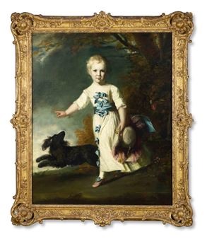 PORTRAIT OF THOMAS PELHAM, LATER 2ND EARL OF CHICHESTER, FULL LENGTH, IN A LANDSCAPE