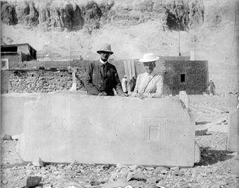 Édouard and Marguerite Naville.  Geneva Meets Ancient Egypt - MAH, Musée d'Art et d'Histoire de Genève