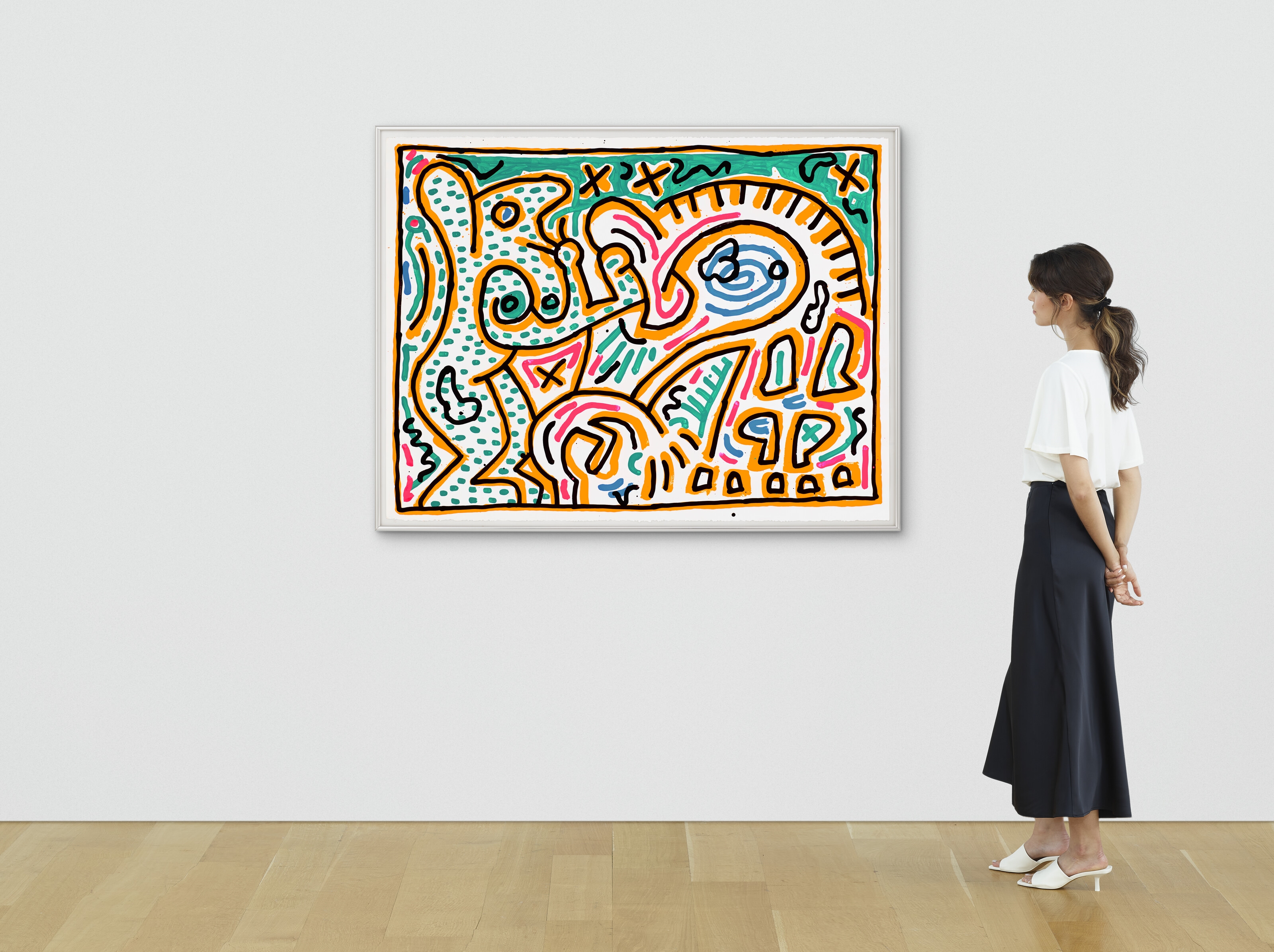 Keith Haring | Untitled (1984) | MutualArt