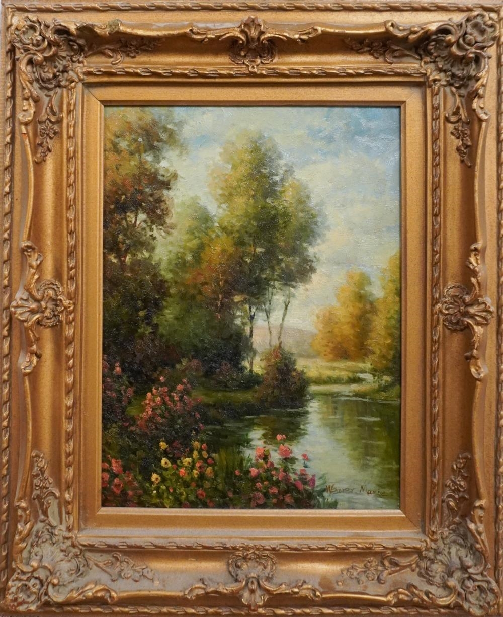 Marie Weaver | River Landscape | MutualArt