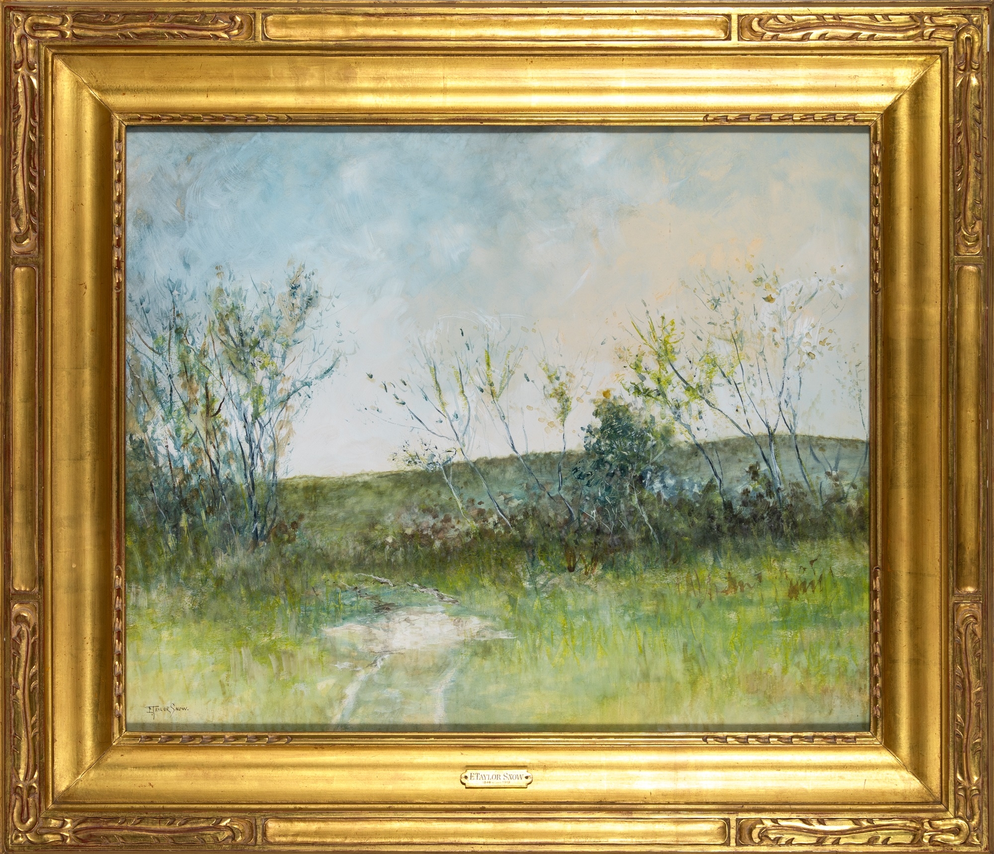 Edward Taylor Snow | Path in a Spring Landscape | MutualArt