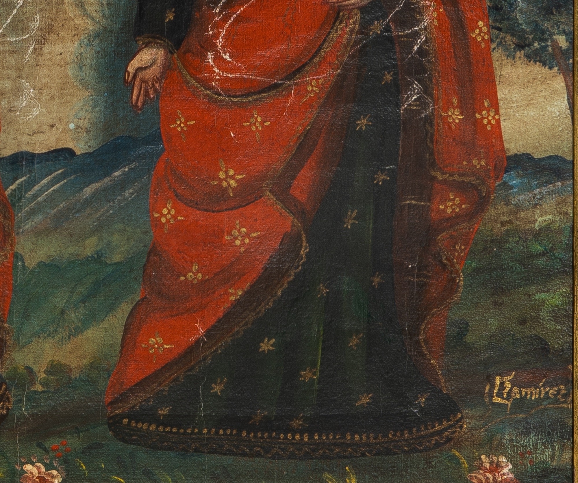 C. Ramirez | The Holy Family with God the Father (20th Century) | MutualArt