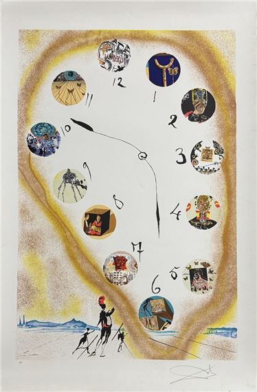 Salvador Dalí | Time and Space (1973) | MutualArt