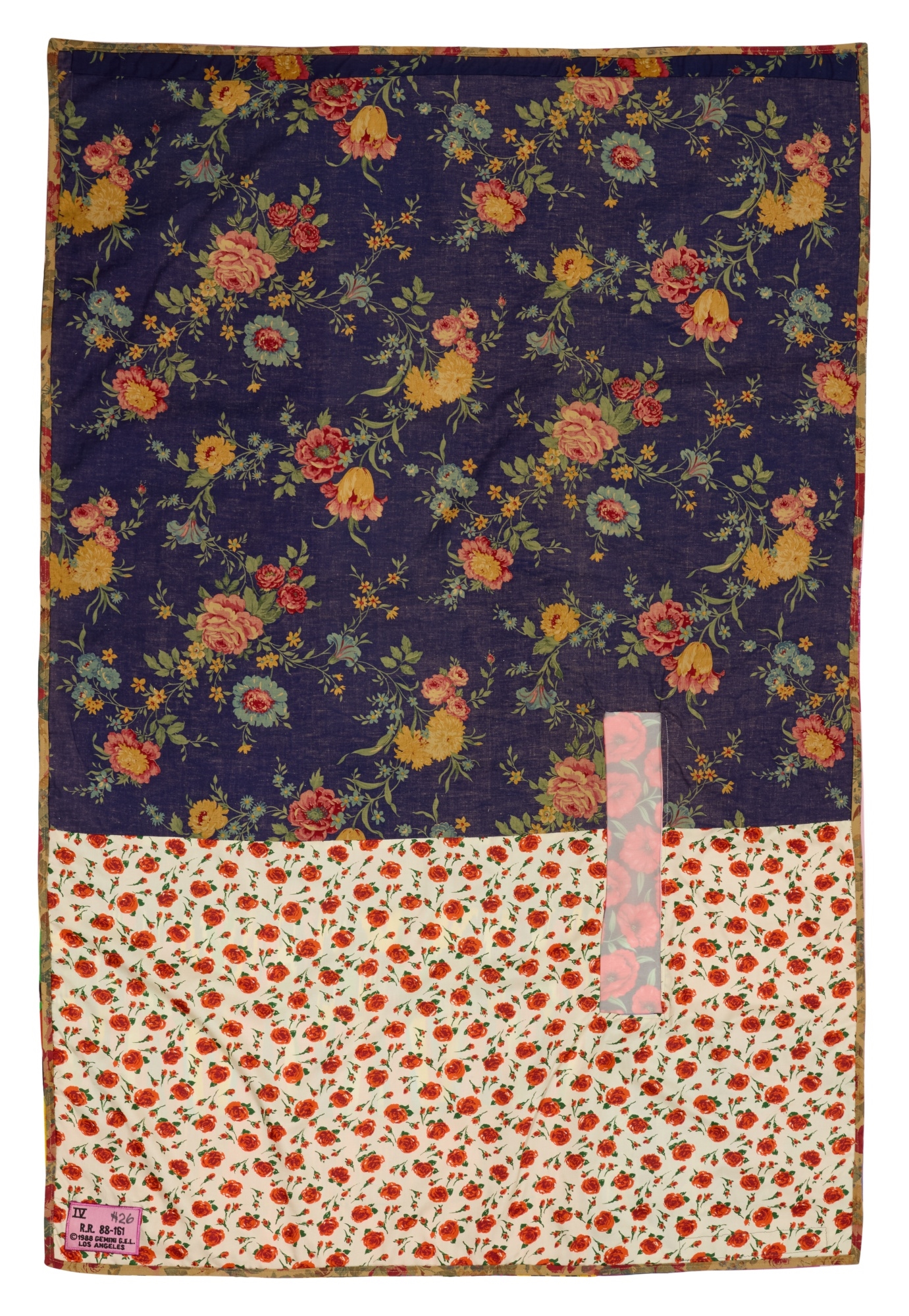 Robert Rauschenberg | Samarkand Stitches #IV (1988) | MutualArt