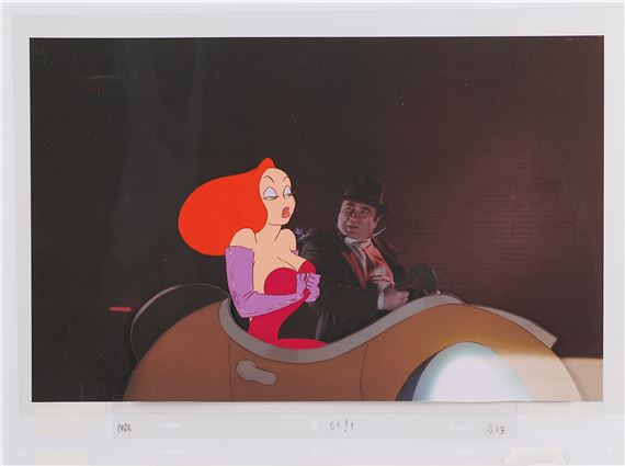 Walt Disney Studios | Jessica Rabbit production cel from Who Framed ...