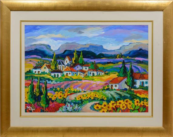 Marlize Le Roux | Free State Village | Artwork performance at auction ...