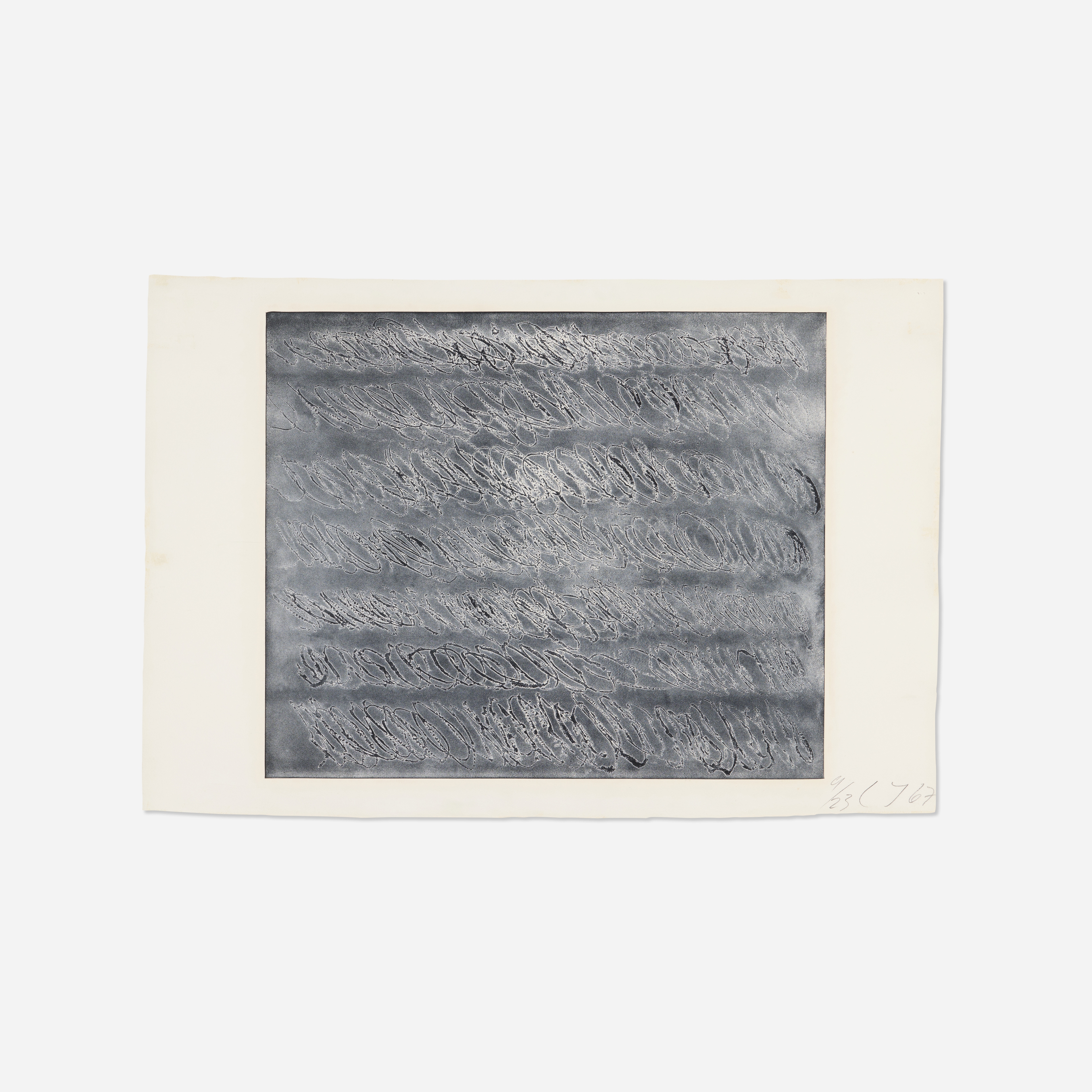 Cy Twombly | Untitled II (1967) | MutualArt