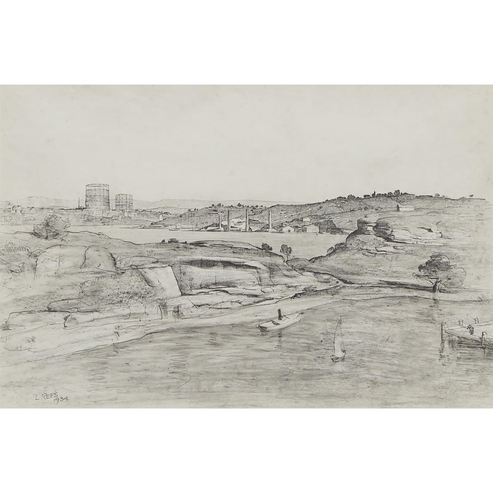 Lloyd Rees | Harbour View (1934) | MutualArt