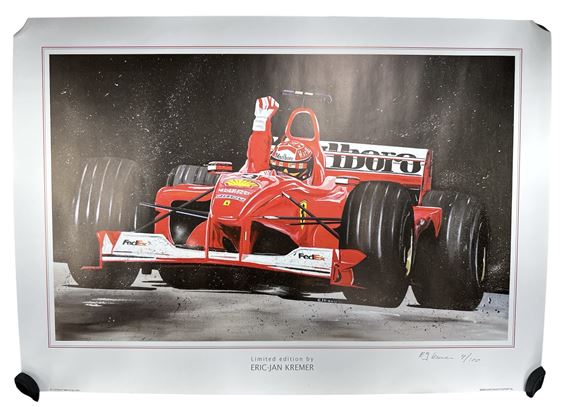 Ferrari Formula 1 Print - Eric-Jan Kremer