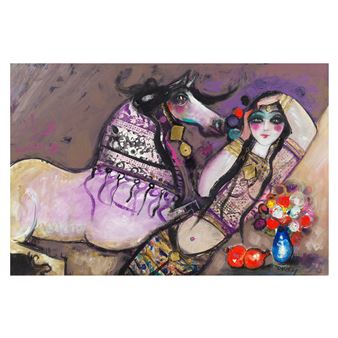 Ovissi : Nasser Ovissi　ナッサー・オビッシー　直筆サイン Nasser Ovissi | 209 Artworks at Auction | MutualArt