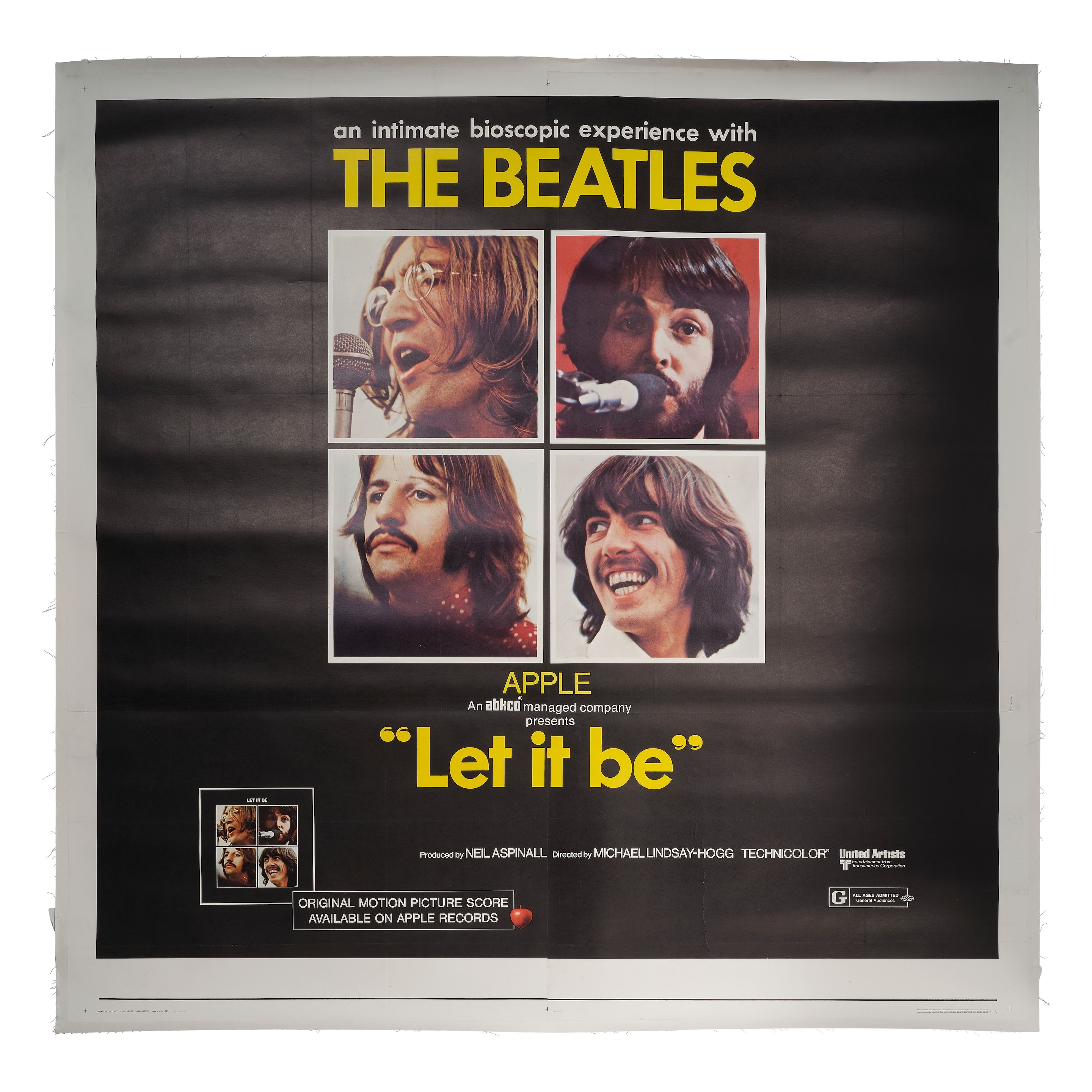 United Artists | Let It Be Poster (1970) | MutualArt