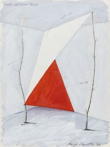 Project - white/red - Triangle - Keiji Uematsu