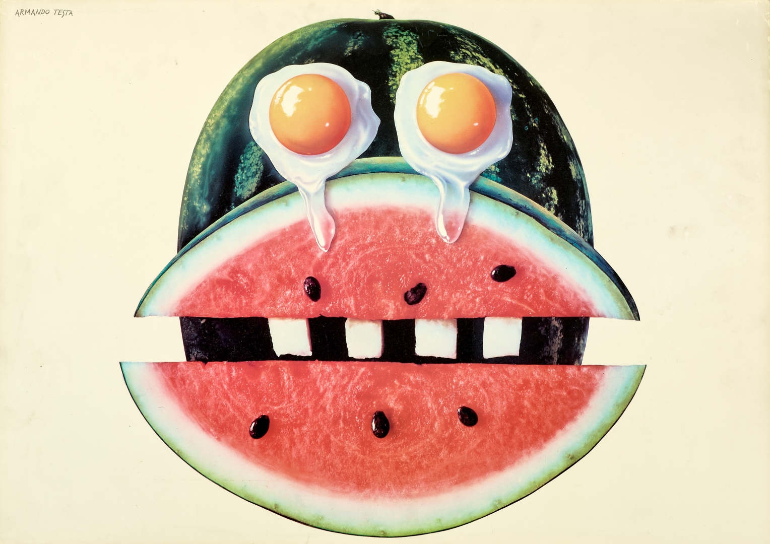 Armando Testa | Anguria selvaggia (Non anguriarmi (1991) | MutualArt