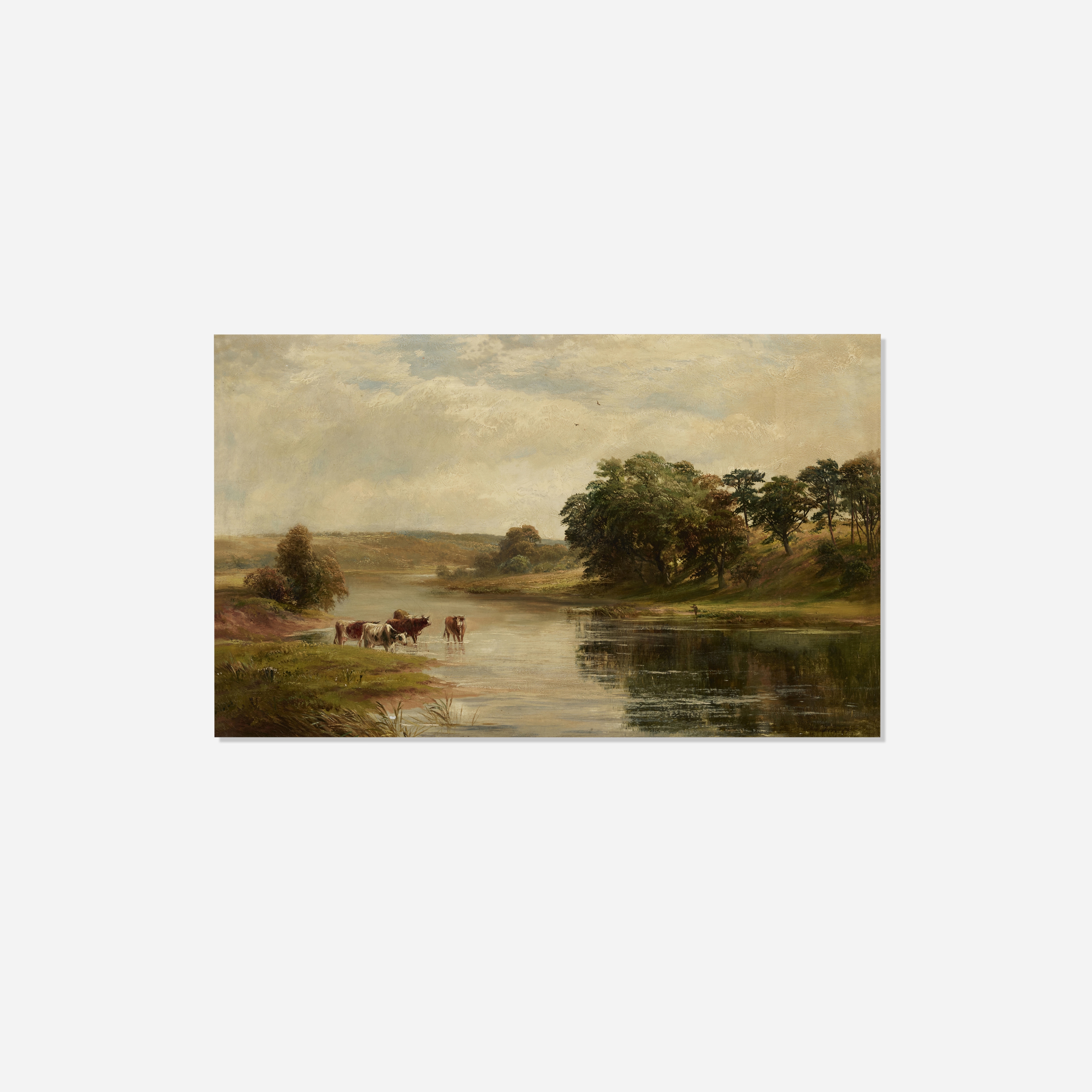 George Turner | The Trent Near Barrow (1885) | MutualArt