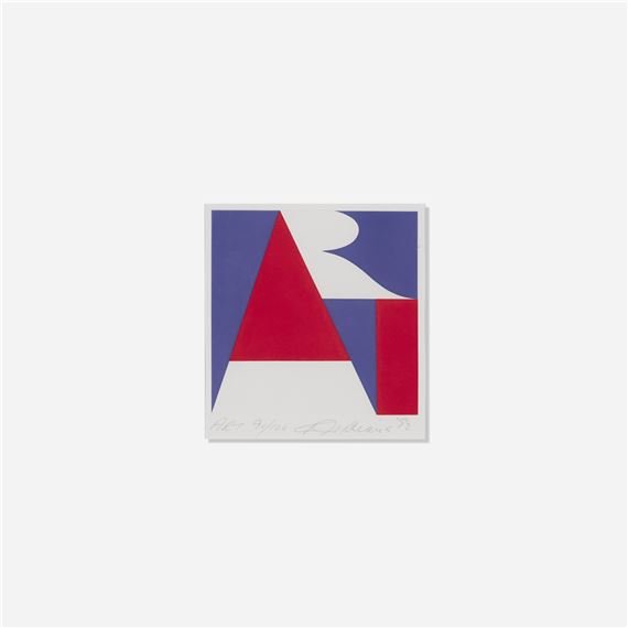 Robert Indiana | The American Art (1992) | MutualArt