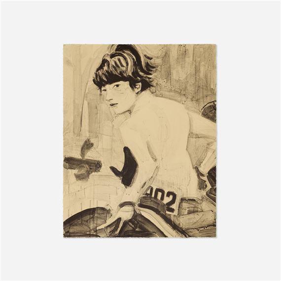 Elizabeth Peyton | DAVID HOCKNEY, AGE 32 | MutualArt