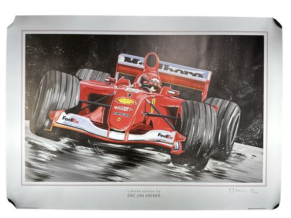 Ferrari Formula One Print - Eric-Jan Kremer