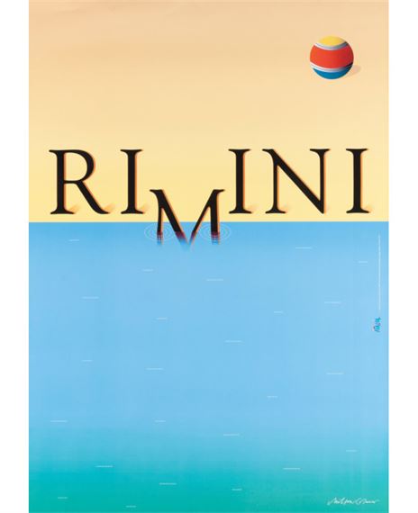 Milton Glaser | Rimini (1995) | MutualArt
