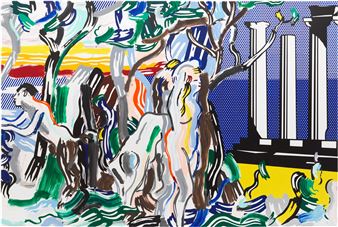Roy Lichtenstein: Painting with Scattered Brushstrokes - Gagosian, New York (541 W 24th)