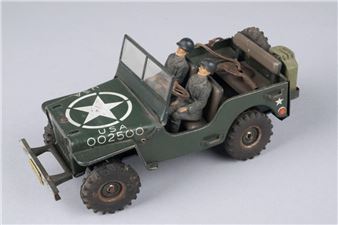 Jeep avec deux passagers - Arnold