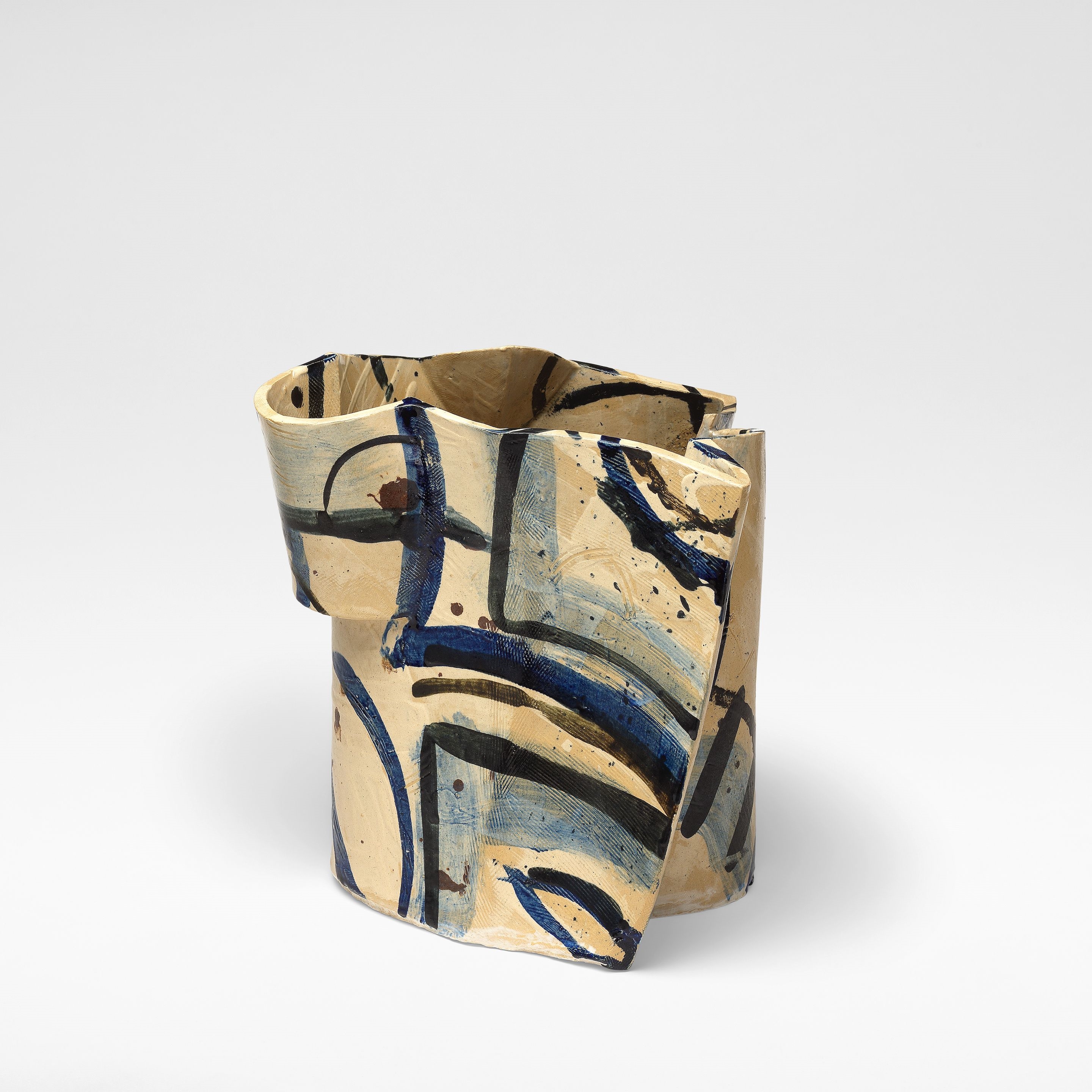 Alison Britton | Abstract vessel (1987) | MutualArt