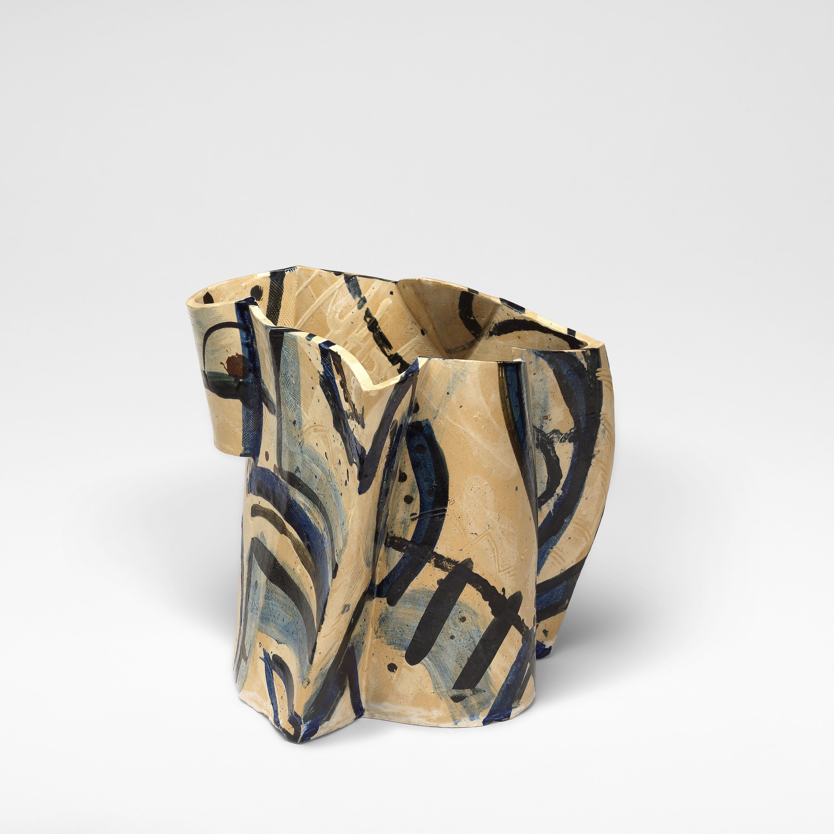 Alison Britton | Abstract vessel (1987) | MutualArt