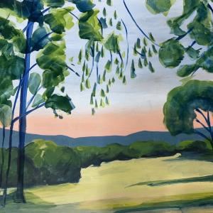 Katharine Dufault: Where The Owl Soars at Susan Eley Fine Art